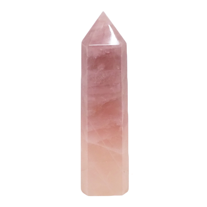 0.98kg Natural Rose Quartz Terminated Point DS1293 3 Rose Quartz Terminated Point DS1293 | Himalayan Salt Factory