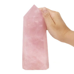 1.18kg Natural Rose Quartz Terminated Point DS1294 5 1.18kg Natural Rose Quartz Terminated Point DS1294 | Himalayan Salt Factory