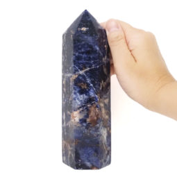 0.69kg Sodalite Terminated Point DS1285 | Himalayan Salt Factory