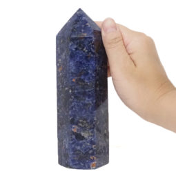 0.58kg Sodalite Terminated Point DS1287 | Himalayan Salt Factory