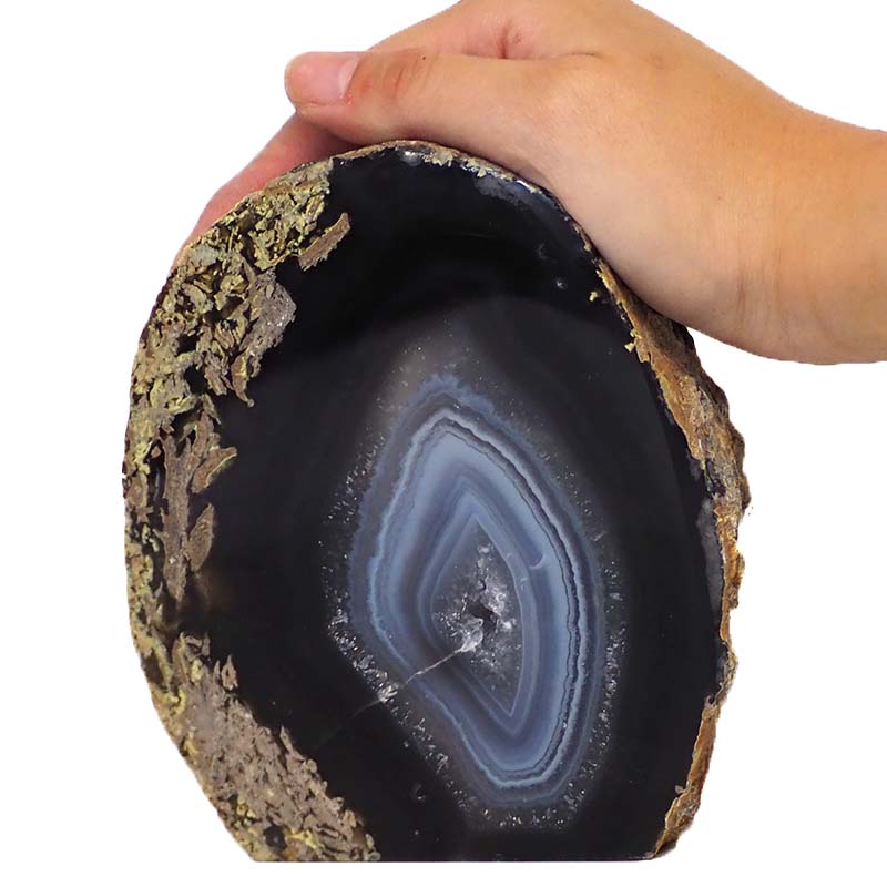 1.7kg Agate Crystal Lamp J747 5 Agate Crystal Lamp J747