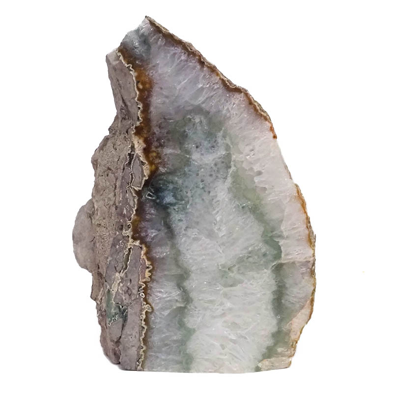 2.16kg Natural Agate Crystal Lamp with LED Bulb N1142 3 Agate Crystal Lamp N1142 | Himalayan Salt Factory