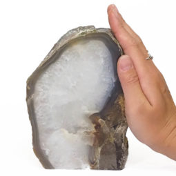 Agate Crystal Lamp N1149 | Himalayan Salt Factory