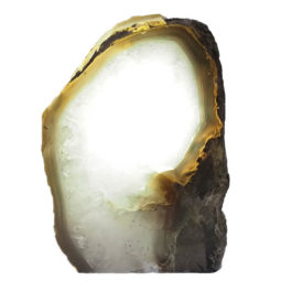 Agate Crystal Lamp N1149 | Himalayan Salt Factory