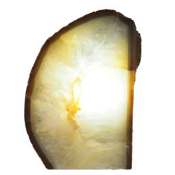 2.50kg Natural Agate Crystal Lamp with LED Bulb N1150 6 Agate Crystal Lamp N1150 | Himalayan Salt Factory