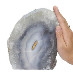Agate Crystal Lamp N1157 | Himalayan Salt Factory
