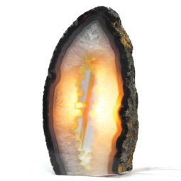 3.55kg Agate Crystal Lamp S189 6 Fire Agate Lamp S189