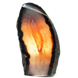 2.65kg Agate Crystal Lamp S192 6 Fire Agate Lamp S192