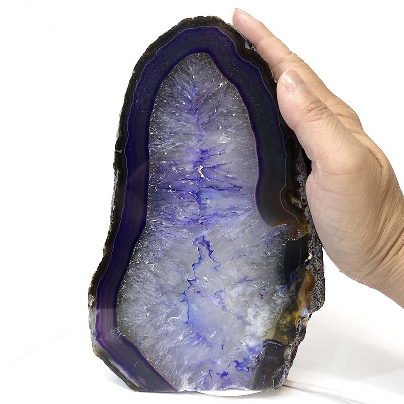 2.10kg Agate Crystal Lamp S202 5 Agate Crystal Lamp S202-1