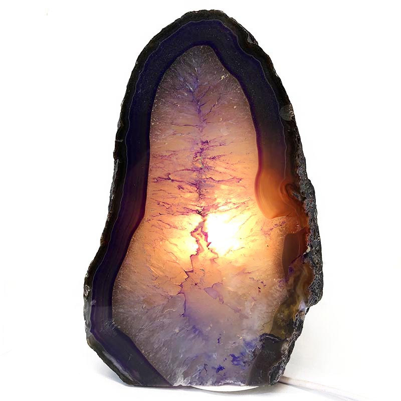 2.10kg Agate Crystal Lamp S202 4 Agate Crystal Lamp S202-2