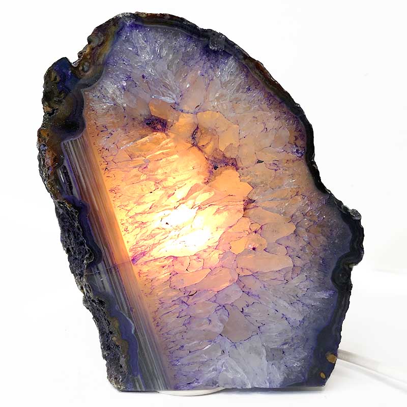 2.50kg Agate Crystal Lamp S205 4 Agate Crystal Lamp S205-1
