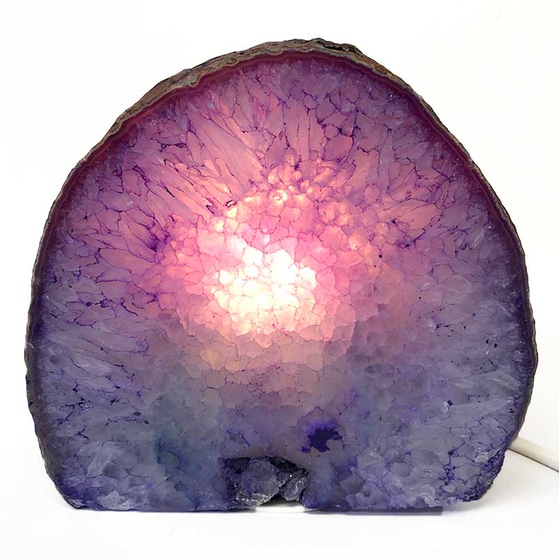 2.3kg Agate Crystal Lamp S207 4 Agate Crystal Lamp S207-2