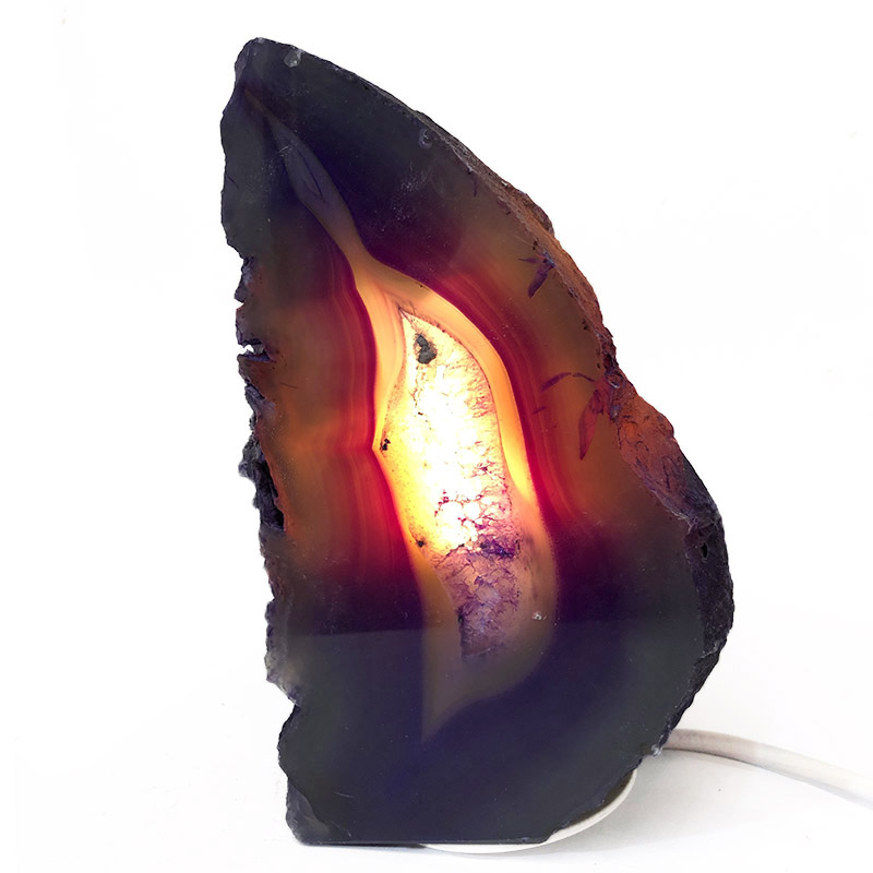 1.8kg Agate Crystal Lamp S208 4 Agate Crystal Lamp S208-1
