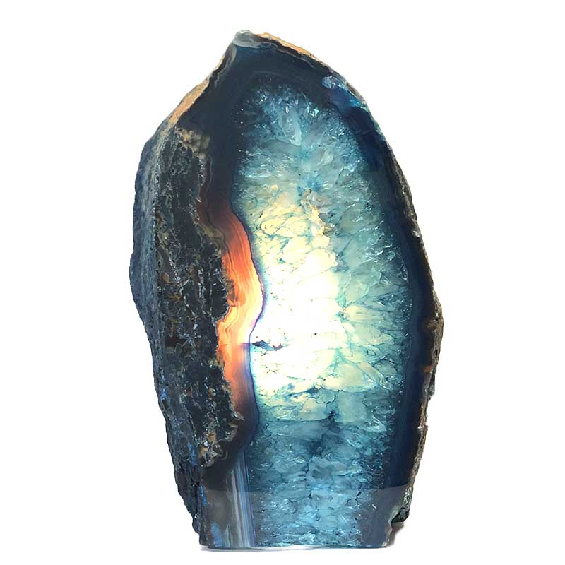 2.75kg Agate Crystal Lamp S57 4 Agate Crystal Lamp S57