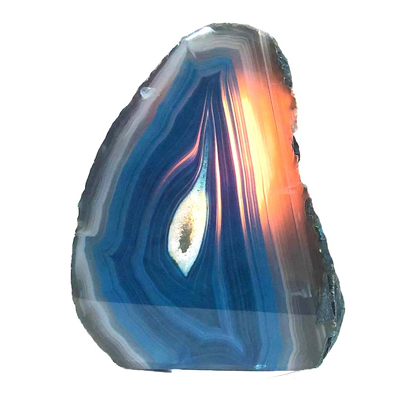 1.10kg Agate Crystal Lamp S60 4 Agate Crystal Lamp S60