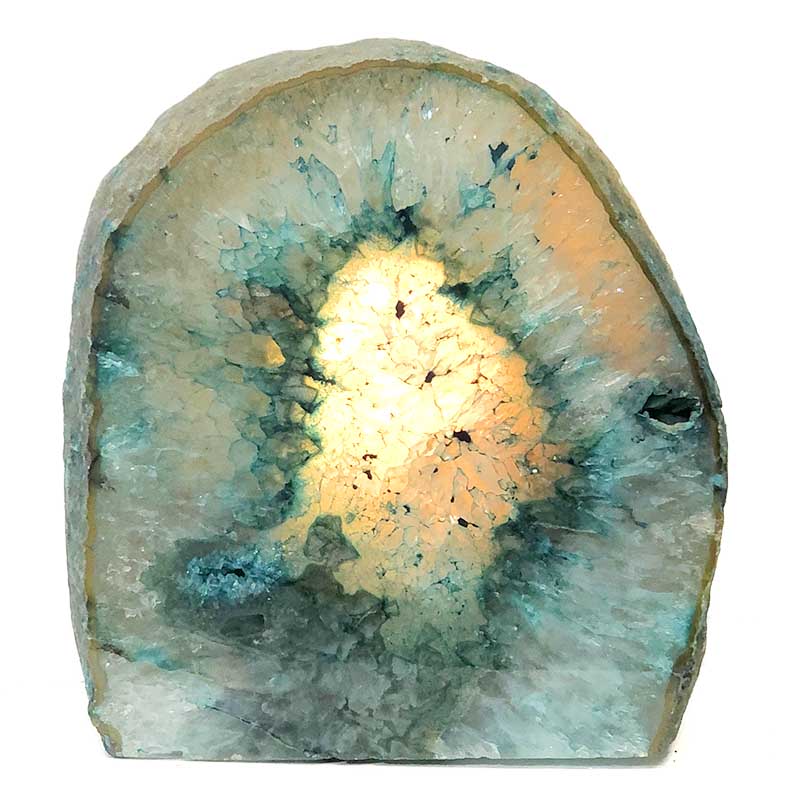 2.95kg Agate Crystal Lamp S65 4 Agate Crystal Lamp S65