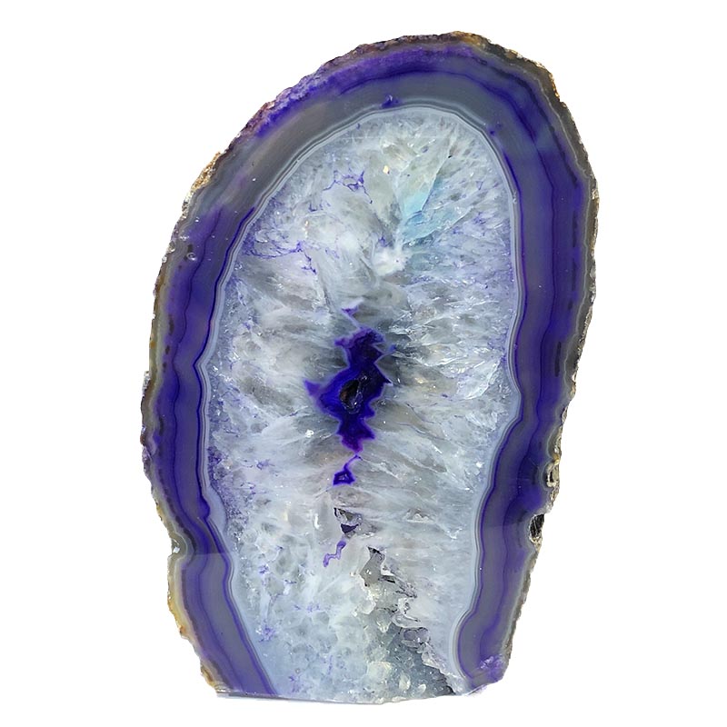 2.45kg Agate Crystal Lamp S77 3 Agate Crystal Lamp S77