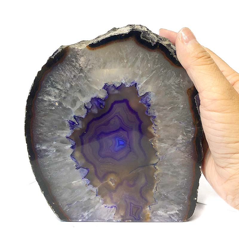 1.95kg Agate Crystal Lamp S81 5 Agate Crystal Lamp S81