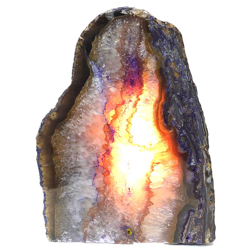 2.20kg Agate Crystal Lamp S82 4 Agate Crystal Lamp S82