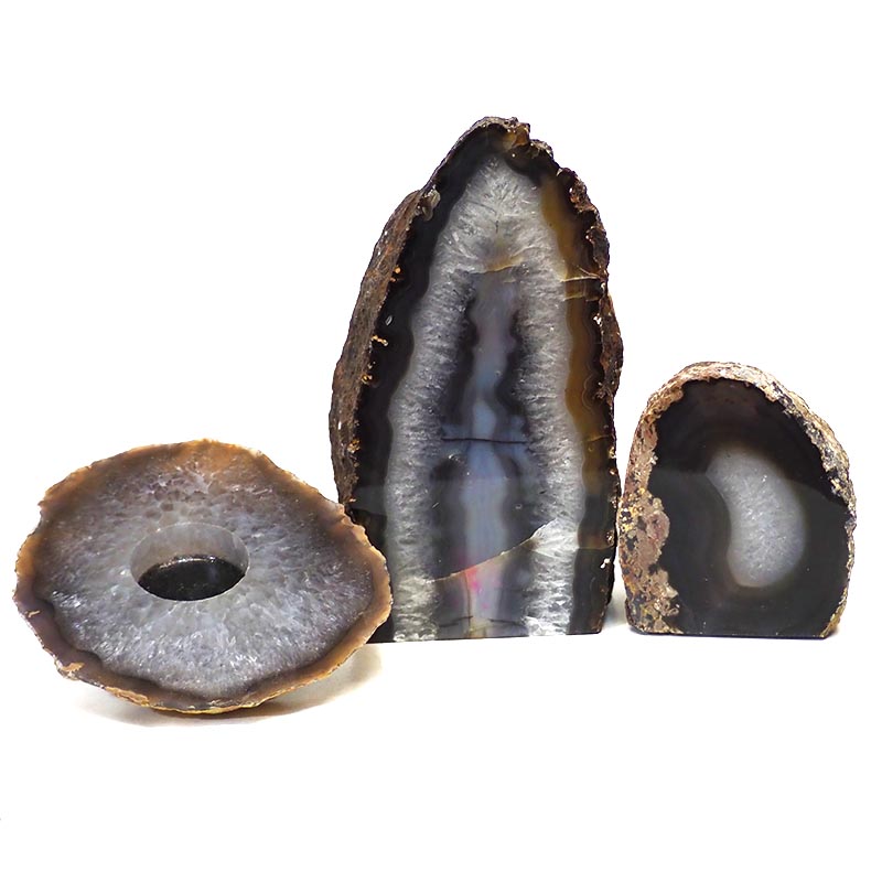 3.45kg Agate Lamp Set S224 5 Agate Lamp Set S224