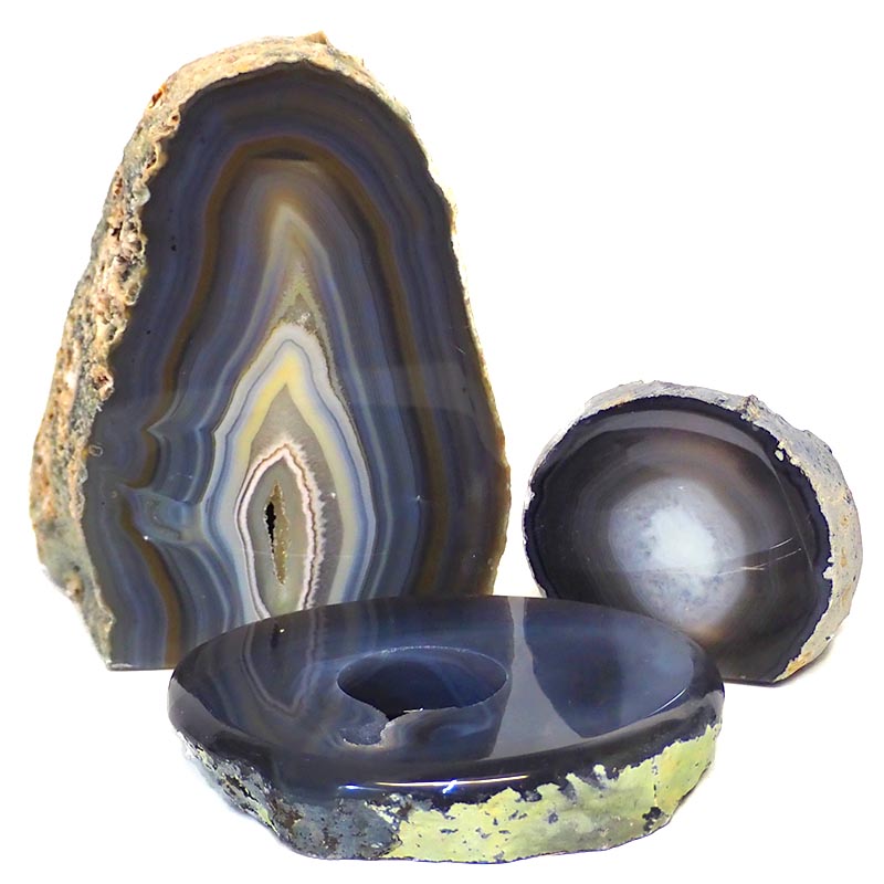 3.10kg Agate Lamp Set S225 4 Agate Lamp Set S225