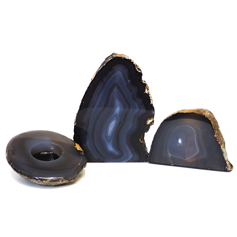 2.50kg Agate Lamp Set S226 5 Agate Lamp Set S226