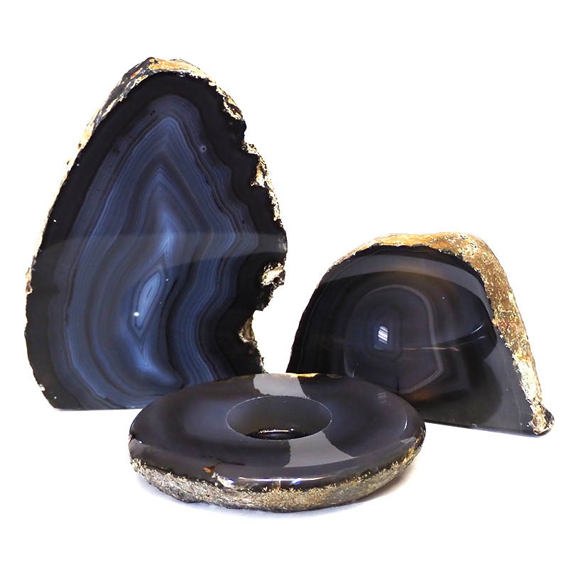 2.50kg Agate Lamp Set S226 4 Agate Lamp Set S226