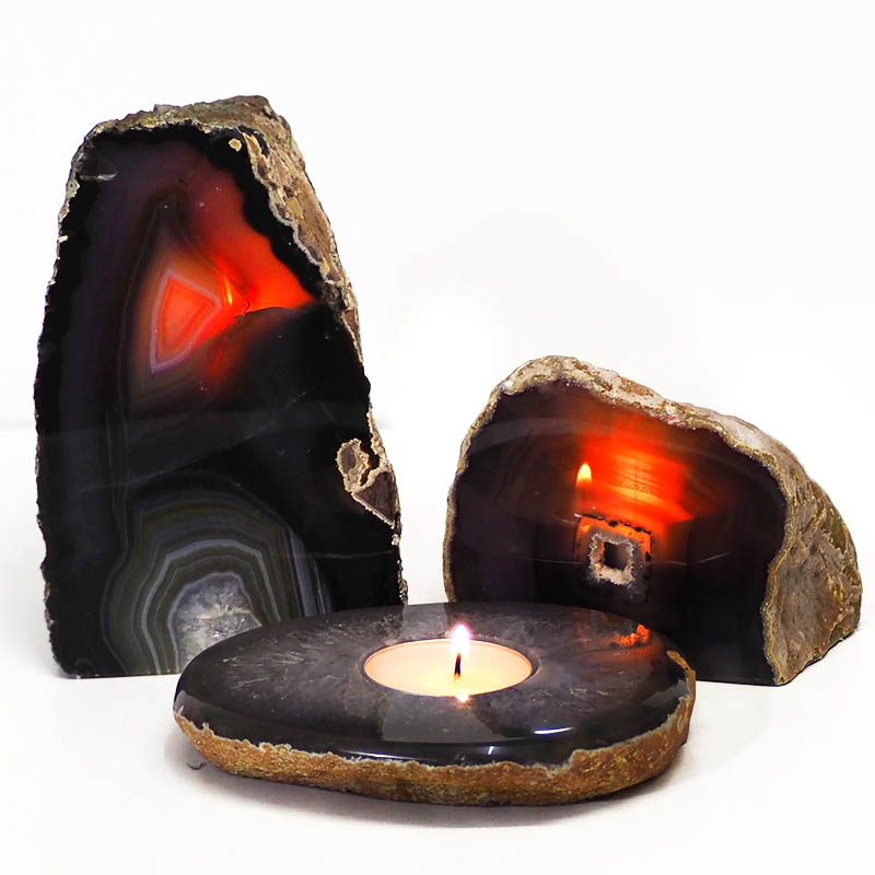 2.15kg Agate Lamp Set S230 3 Agate Lamp Set S230
