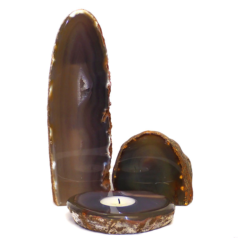 2.45kg Agate Lamp Set S234 4 Agate Lamp Set S234