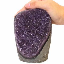 0.95kg Amethyst Crystal Geode Specimen DJ573 7 Amethyst Crystal Geode Specimen DJ573-2