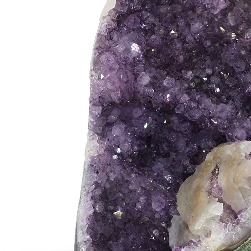 1.21kg Amethyst Crystal Geode Specimen DJ574 4 Amethyst Crystal Geode Specimen DJ574-1