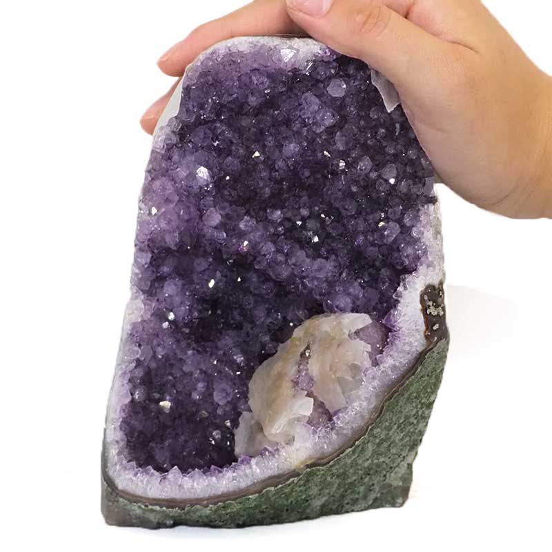 1.21kg Amethyst Crystal Geode Specimen DJ574 5 Amethyst Crystal Geode Specimen DJ574-2