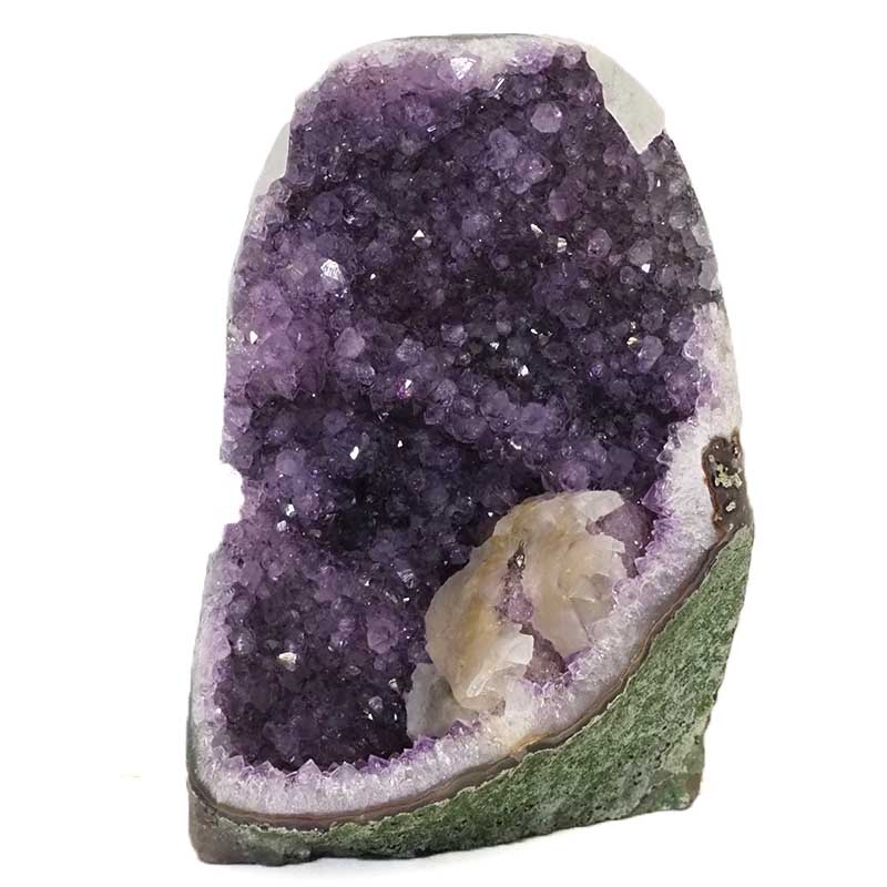 1.21kg Amethyst Crystal Geode Specimen DJ574 3 Amethyst Crystal Geode Specimen DJ574