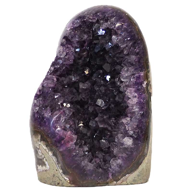 1.34kg Amethyst Crystal Geode Specimen DJ576 3 Amethyst Crystal Geode Specimen DJ576