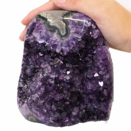 1.43kg Amethyst Crystal Geode Specimen DJ579 7 Amethyst Crystal Geode Specimen DJ579-2