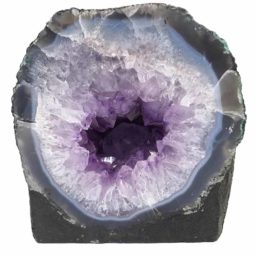 Amethyst Crystal Geode Specimen DJ583