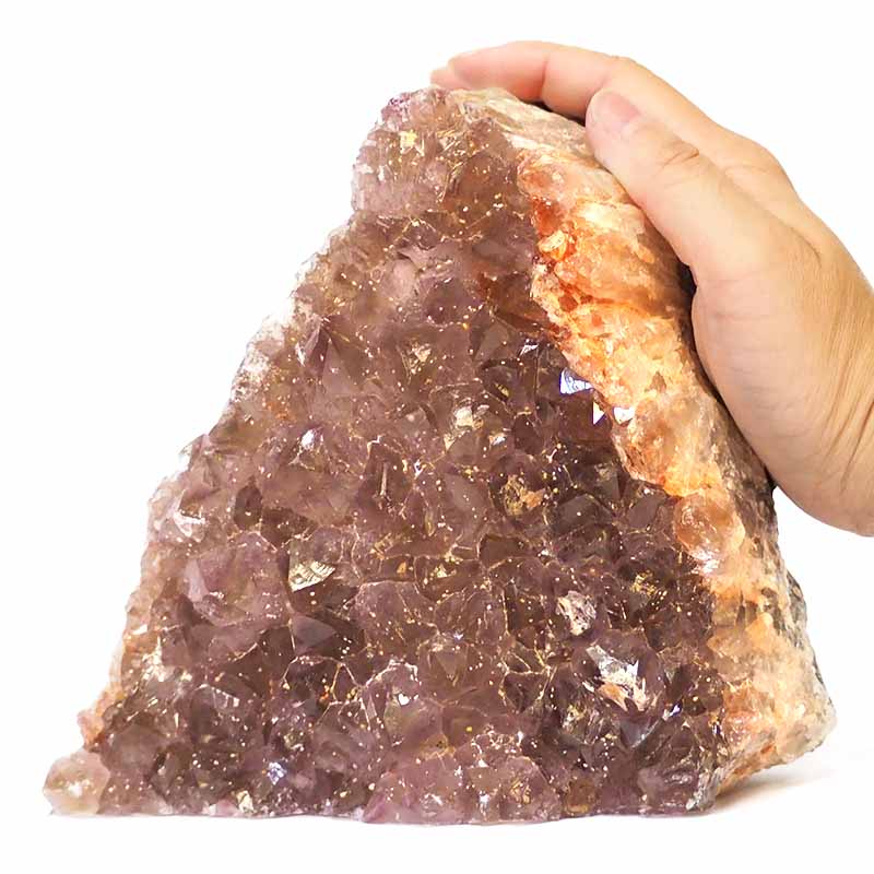 2.40kg Amethyst Crystal Lamps S183 5 Fire Agate Lamp S183