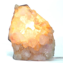1.95kg Amethyst Crystal Lamps S184 6 Fire Agate Lamp S184