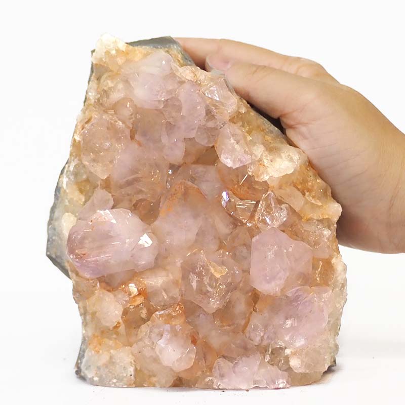 1.95kg Amethyst Crystal Lamps S184 5 Fire Agate Lamp S184