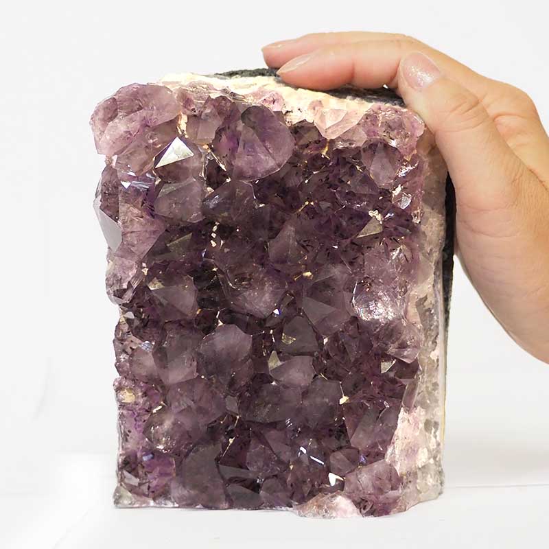 2.05kg Amethyst Crystal Lamp S98 4 Amethyst Crystal Lamps S98
