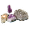 Amethyst Crystal Set - 4 Pieces S324 1 Amethyst Crystal Set - 4 Pieces S324-1