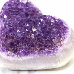 Amethyst Druze Heart DS266