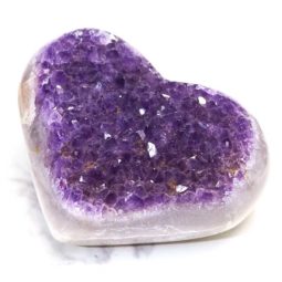 Amethyst Druze Heart DS266