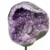 2.13kg Amethyst Geode With Custom Metal Stand DS241 2 Amethyst Geode on Metal Stand DS241