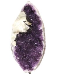 Amethyst Geode on Metal Stand DS250