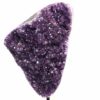 3.33kg Amethyst Geode With Custom Metal Stand DS251 2 Amethyst Geode on Metal Stand DS251