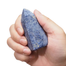Blue Quartz Terminated Point (7-8cm) | Himalayan Salt Factory