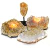 Citrine Crystal Set 4 Pieces S330 2 Citrine Crystal Set 4 Pieces S330-2