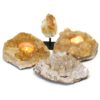 Citrine Crystal Set 4 Pieces S331 1 Citrine Crystal Set 4 Pieces S331-1
