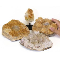 Citrine Crystal Set 4 Pieces S331 6 Citrine Crystal Set 4 Pieces S331-2